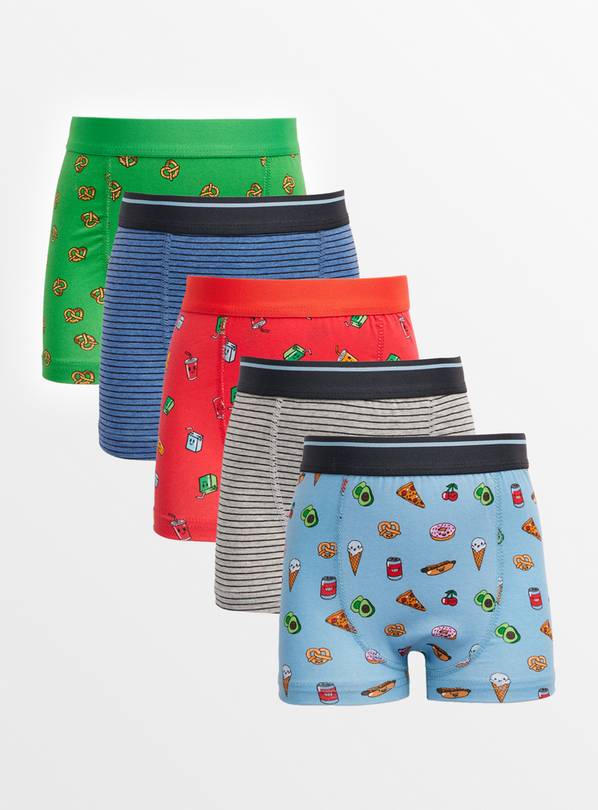 Fast Food Trunks 5 Pack 7-8 years